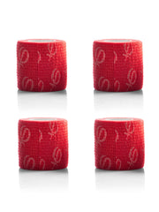 Phi self-adhesive grip tape red, width 5cm / length 4.5m - 4pcs