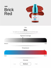 Brick Red PMU Mix Shader Pigment 10ml