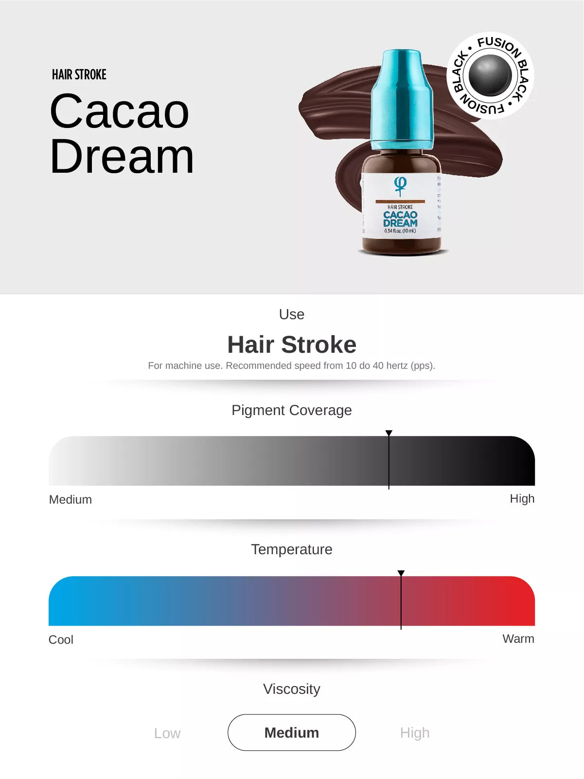 Cacao Dream PMU Hair Stroke Pigment 10ml