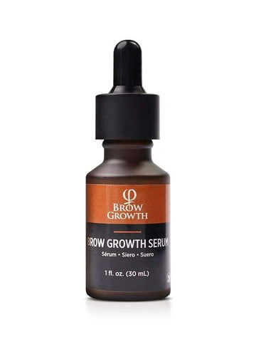 Phi Brow Growth Serum bottle, a brow-enhancing formula to fill sparse areas and strengthen brow hairs for fuller, natural-looking brows.