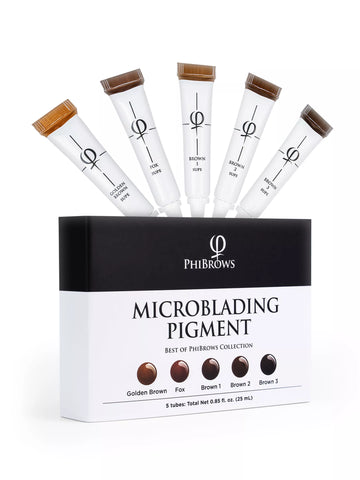 PhiBrows Microblading Pigment Collection SUPE