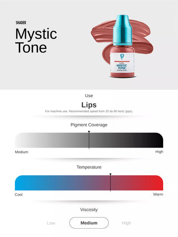 Mystic Tone PMU Lip Shader Pigment 10ml