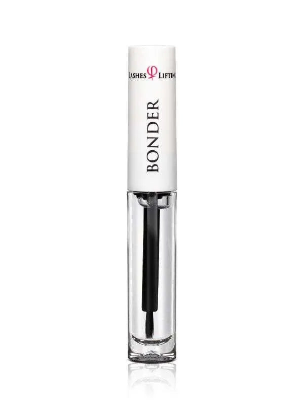 Phi Lashes Lifting Bonder with precision applicator for securing lashes onto silicone shields during lifting treatments.