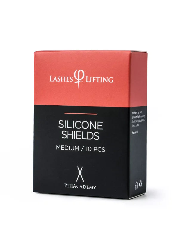 Phi Lashes Lifting Silicone Shields - Medium, soft silicone pads designed for comfortable wear and medium-level curling during lash lifting treatments.