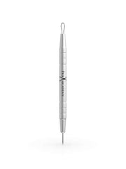 Comedo Extractor, stainless steel tool for safe and effective blackhead removal.