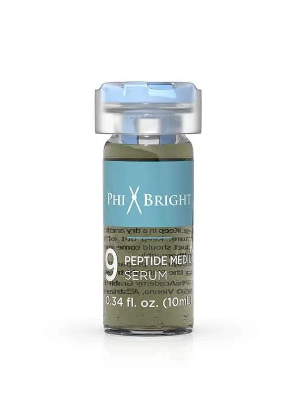 Peptide Medium Serum 9 – 10ml hydrating and anti-aging serum with peptides and Super Hyaluronic Acid for youthful, smooth skin.