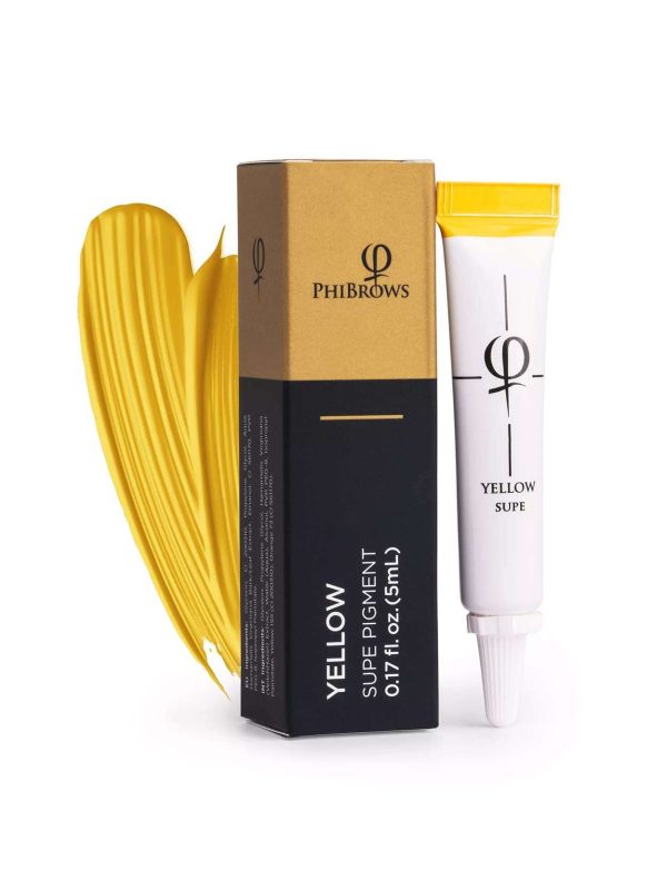 PhiBrows Yellow SUPE Pigment 5ml