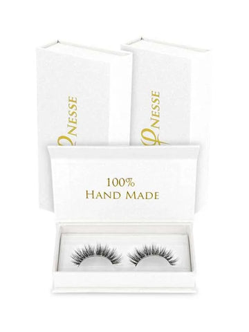 PhiNesse Bridal Style Eyelashes, natural-look strip lashes for a subtle, elegant enhancement, ideal for bridal and special occasion makeup.